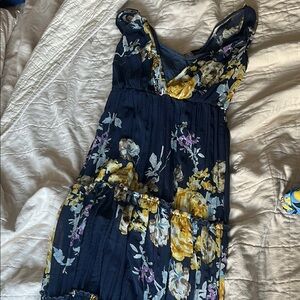 Floral Sleeveless Maxi Dress